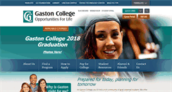 Desktop Screenshot of gaston.edu